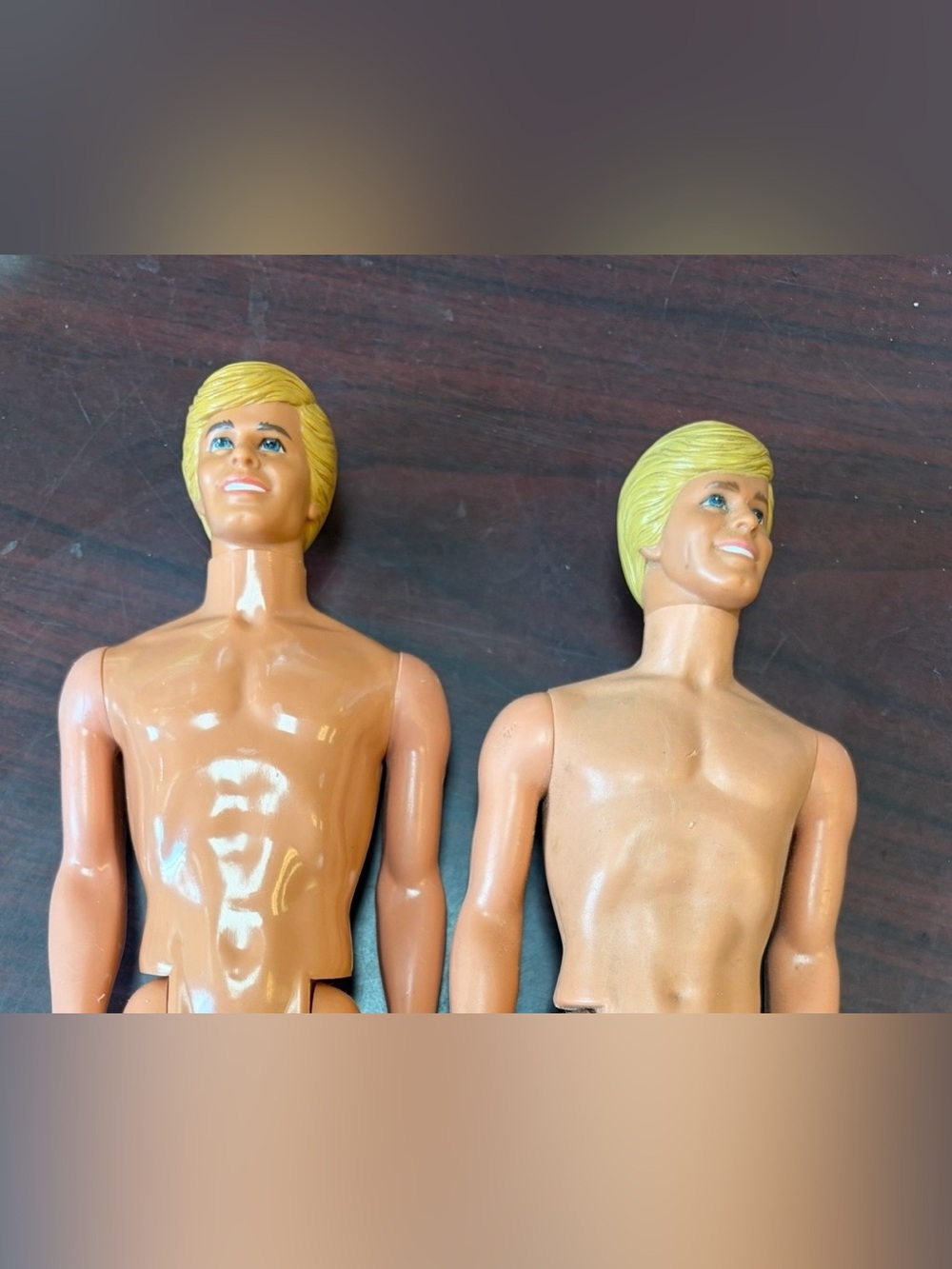 Vintage 1968 Ken Barbie Blonde Male Fashion Doll - Set of 2 bendable legs